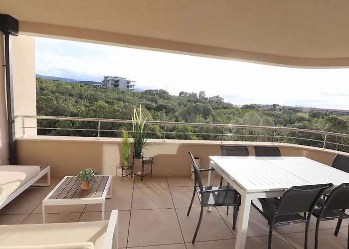 L'ecrin - T2 65 M2 - Terrasse Vue & Maquis - Agosta A 200m- Parking Prive *