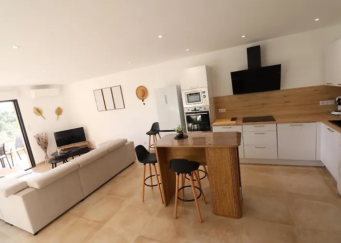 L'ecrin - T2 65 M2 - Terrasse Vue & Maquis - Agosta A 200m- Parking Prive Albitreccia