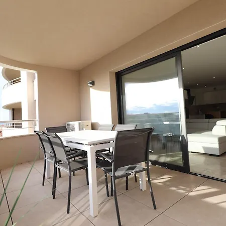Appartamento T2 Bliss Spacieux Avec Terrasse Vue - Agosta à 200m- Parking Privé