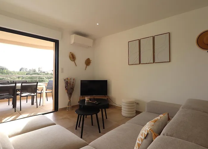 Appartement L'ecrin - T2 65 M2 - Terrasse Vue & Maquis - Agosta A 200m- Parking Prive Albitreccia